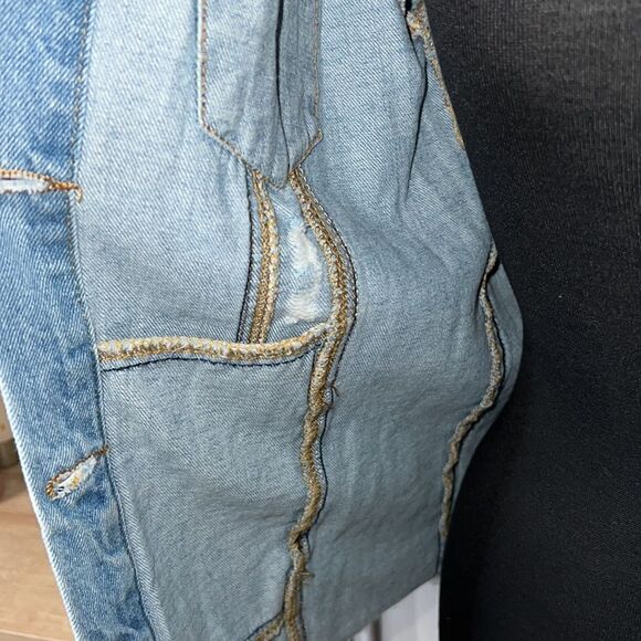 Hayden Girls Animal Print Jean Jacket - Picture 7 of 9